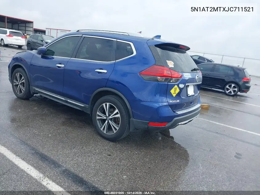 2018 NISSAN ROGUE VIN 5N1AT2MTXJC711521 — фото 3
