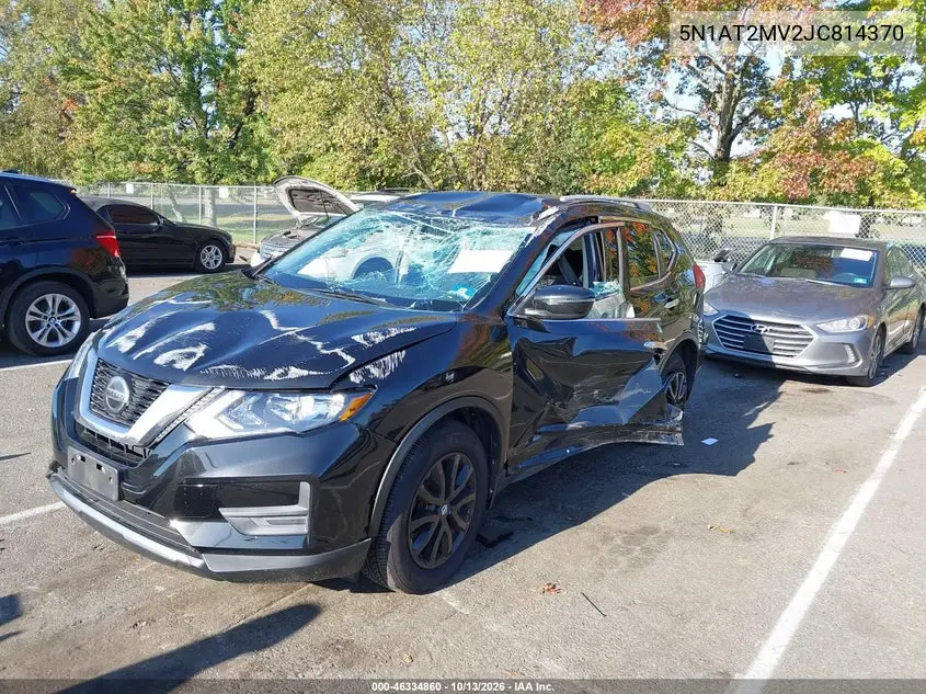 2018 NISSAN ROGUE VIN 5N1AT2MV2JC814370 — фото 2