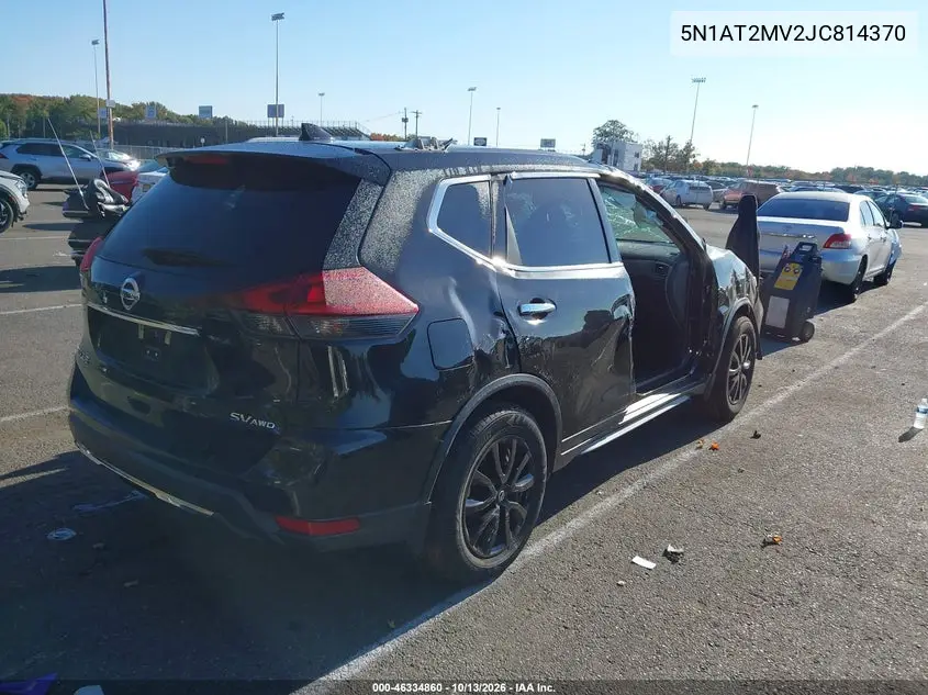 2018 NISSAN ROGUE VIN 5N1AT2MV2JC814370 — фото 4