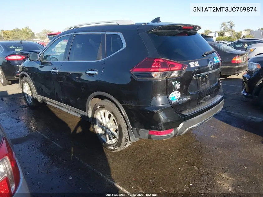 2018 NISSAN ROGUE VIN 5N1AT2MT3JC769874 — фото 3