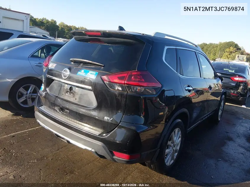 2018 NISSAN ROGUE VIN 5N1AT2MT3JC769874 — фото 4