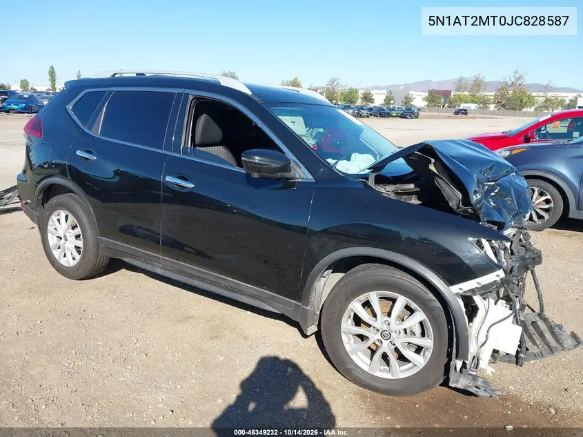 NISSAN ROGUE 2018, VIN 5N1AT2MT0JC828587