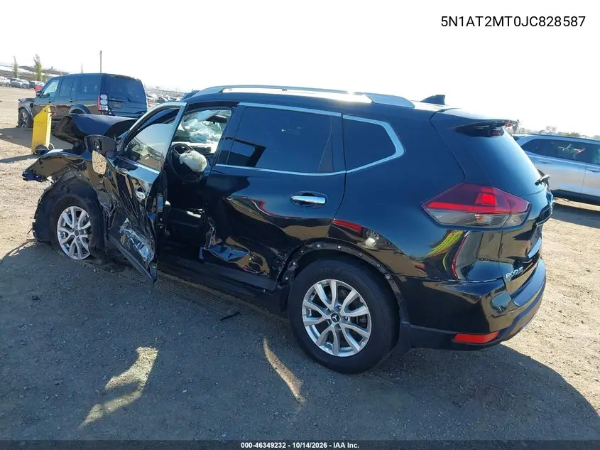 2018 NISSAN ROGUE VIN 5N1AT2MT0JC828587 — фото 3
