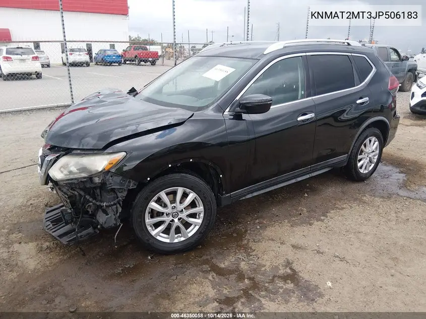 2018 NISSAN ROGUE VIN KNMAT2MT3JP506183 — фото 2