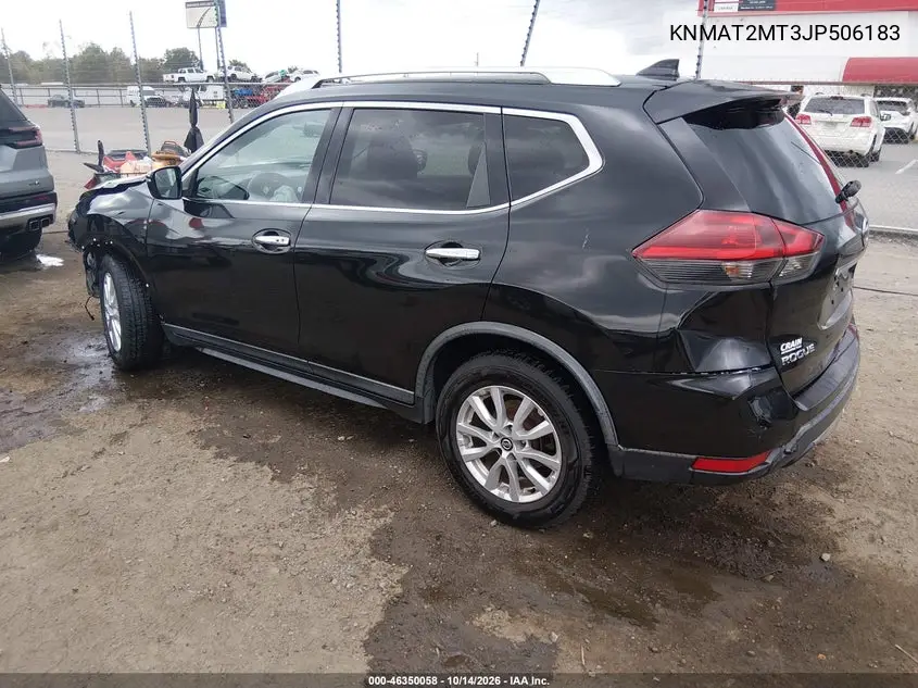 2018 NISSAN ROGUE VIN KNMAT2MT3JP506183 — фото 3