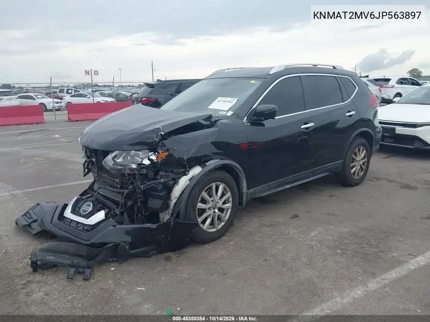 2018 NISSAN ROGUE VIN KNMAT2MV6JP563897 — фото 2
