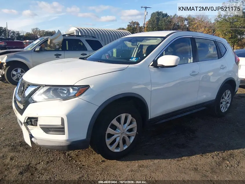 2018 NISSAN ROGUE VIN KNMAT2MV0JP521175 — фото 2