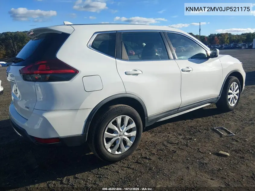 2018 NISSAN ROGUE VIN KNMAT2MV0JP521175 — фото 4