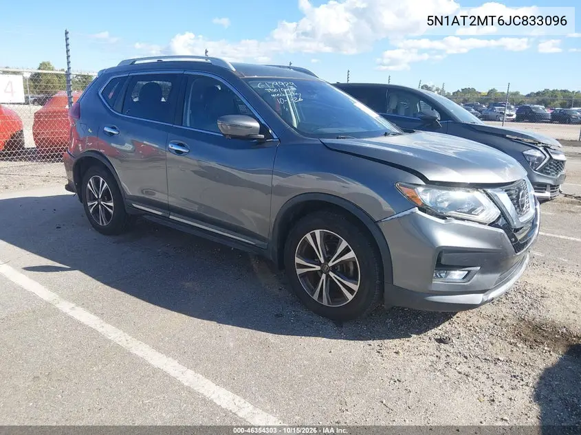 NISSAN ROGUE 2018, VIN 5N1AT2MT6JC833096