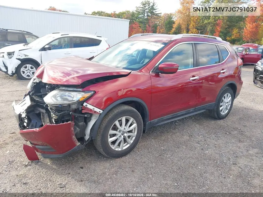2018 NISSAN ROGUE VIN 5N1AT2MV7JC791037 — фото 2