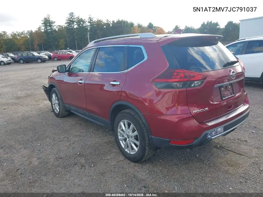 2018 NISSAN ROGUE VIN 5N1AT2MV7JC791037 — фото 3