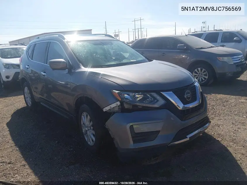 NISSAN ROGUE 2018, VIN 5N1AT2MV8JC756569