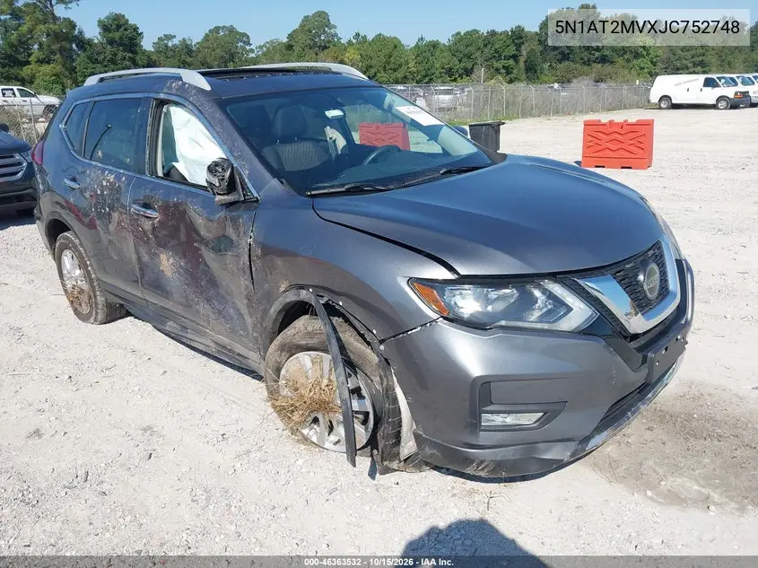 NISSAN ROGUE 2018, VIN 5N1AT2MVXJC752748