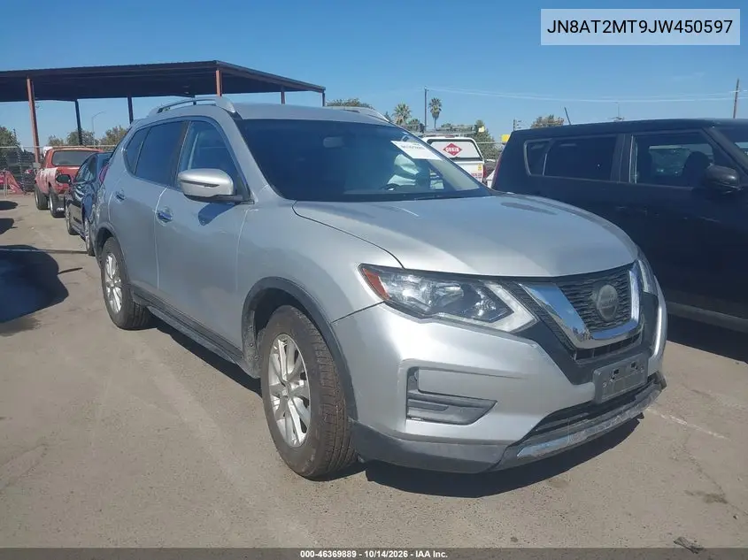 NISSAN ROGUE 2018, VIN JN8AT2MT9JW450597