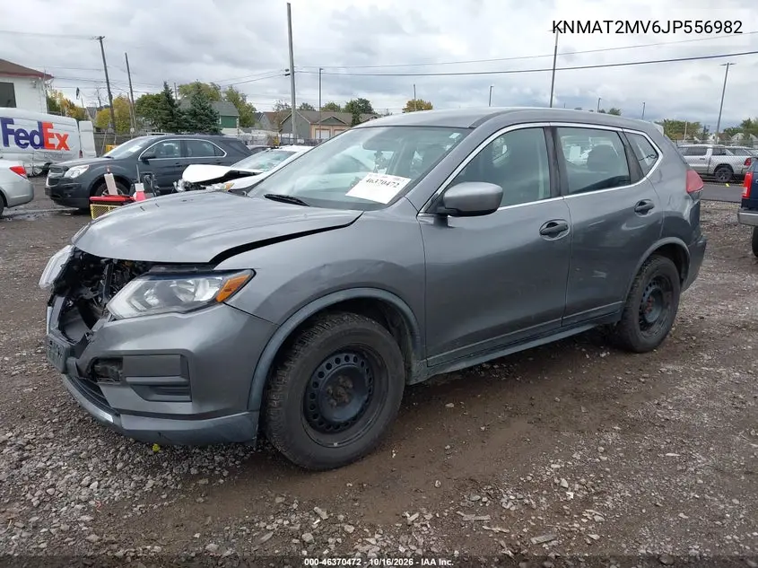 2018 NISSAN ROGUE VIN KNMAT2MV6JP556982 — фото 2