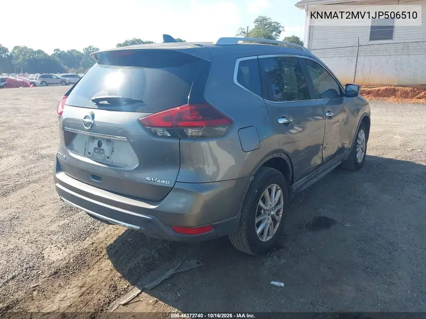 2018 NISSAN ROGUE VIN KNMAT2MV1JP506510 — фото 4