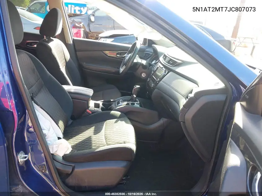 2018 NISSAN ROGUE VIN 5N1AT2MT7JC807073 — фото 5