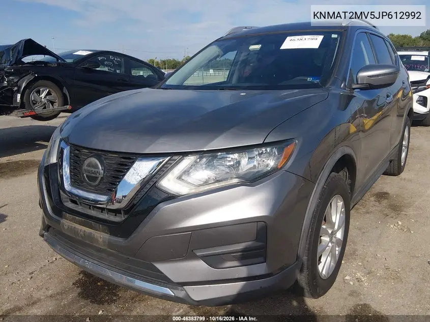 2018 NISSAN ROGUE VIN KNMAT2MV5JP612992 — фото 2