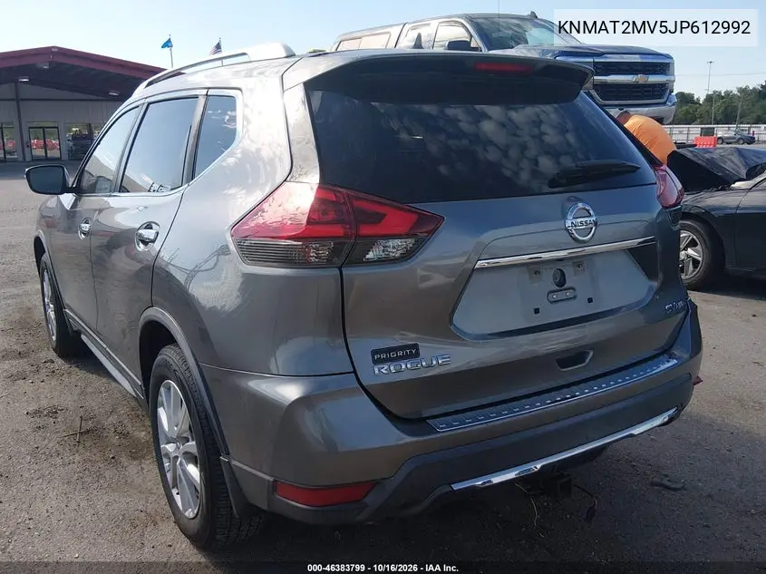 2018 NISSAN ROGUE VIN KNMAT2MV5JP612992 — фото 3