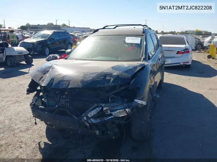 2018 NISSAN ROGUE VIN 5N1AT2MT2JC822208 — фото 2