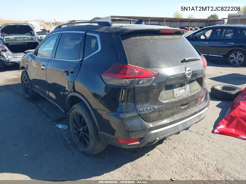 2018 NISSAN ROGUE VIN 5N1AT2MT2JC822208 — фото 3
