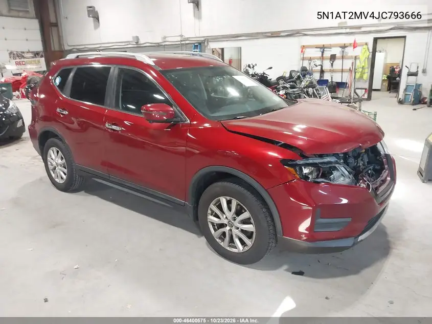 NISSAN ROGUE 2018, VIN 5N1AT2MV4JC793666