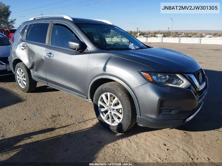 NISSAN ROGUE 2018, VIN JN8AT2MV2JW301305