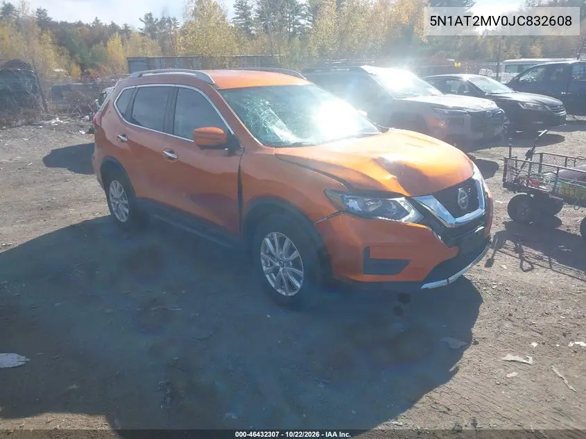 NISSAN ROGUE 2018, VIN 5N1AT2MV0JC832608