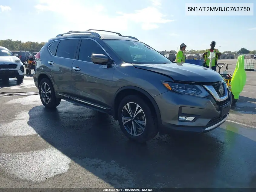 NISSAN ROGUE 2018, VIN 5N1AT2MV8JC763750