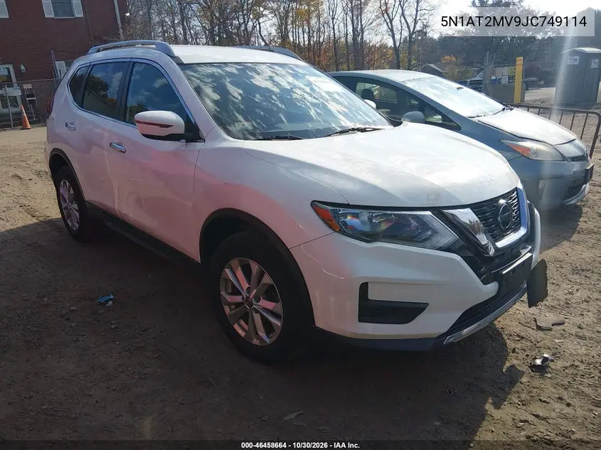 NISSAN ROGUE 2018, VIN 5N1AT2MV9JC749114