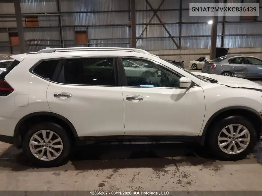 2019 NISSAN ROGUE VIN 5N1AT2MVXKC836439 — фото 14