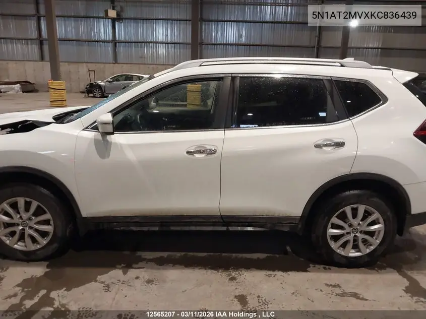 2019 NISSAN ROGUE VIN 5N1AT2MVXKC836439 — фото 15