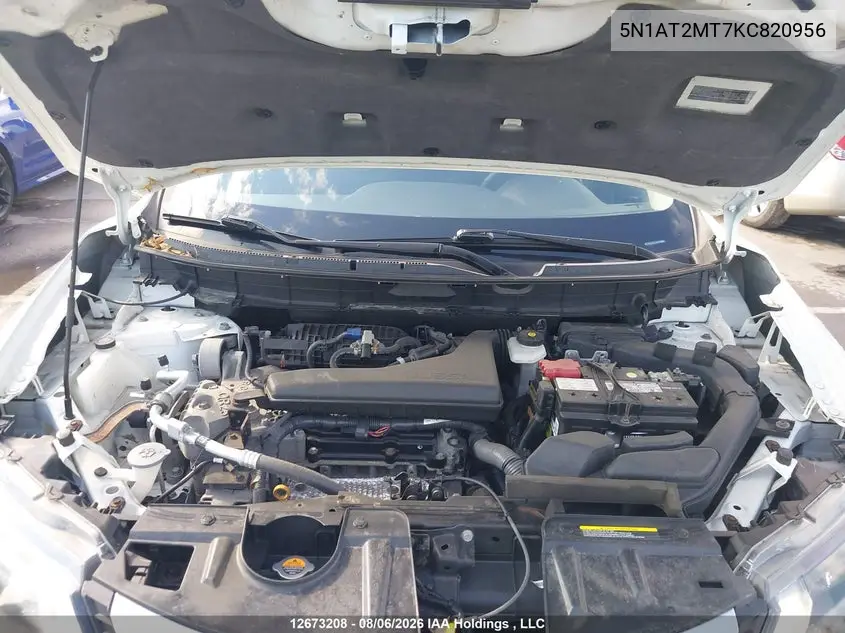 2019 NISSAN ROGUE VIN 5N1AT2MT7KC820956 — фото 10