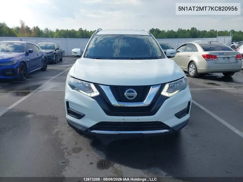 2019 NISSAN ROGUE VIN 5N1AT2MT7KC820956 — фото 12