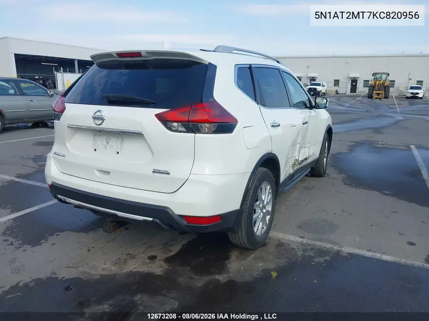 2019 NISSAN ROGUE VIN 5N1AT2MT7KC820956 — фото 4