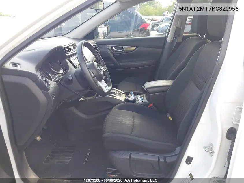 2019 NISSAN ROGUE VIN 5N1AT2MT7KC820956 — фото 5
