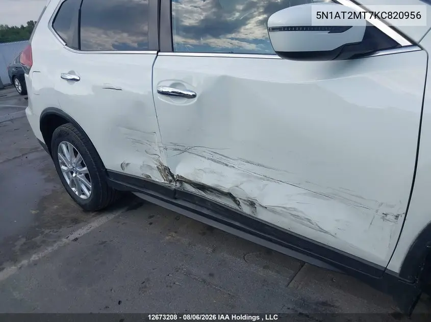 2019 NISSAN ROGUE VIN 5N1AT2MT7KC820956 — фото 6