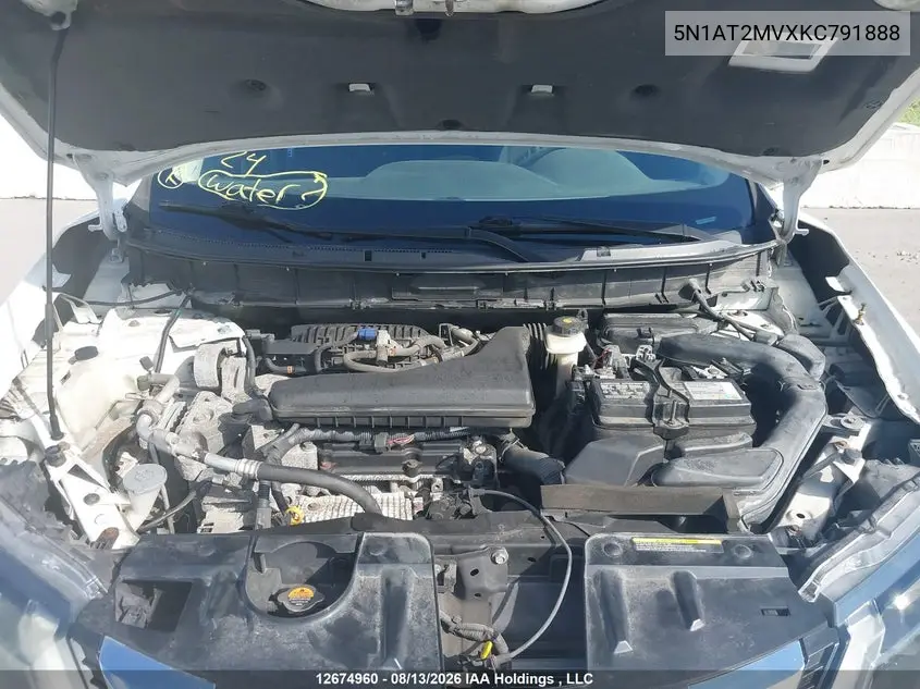 2019 NISSAN ROGUE VIN 5N1AT2MVXKC791888 — фото 10