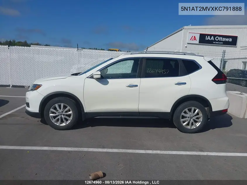 2019 NISSAN ROGUE VIN 5N1AT2MVXKC791888 — фото 14