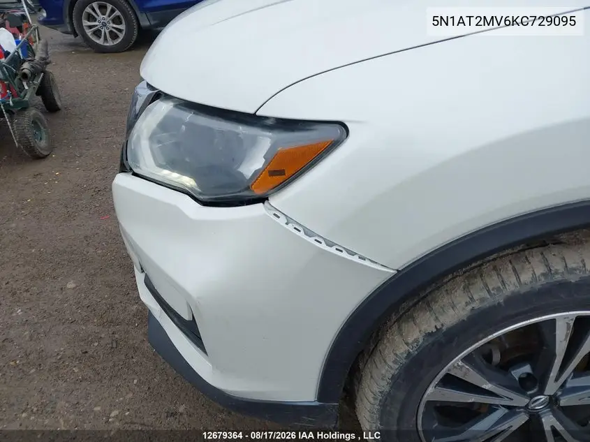 2019 NISSAN ROGUE VIN 5N1AT2MV6KC729095 — фото 12