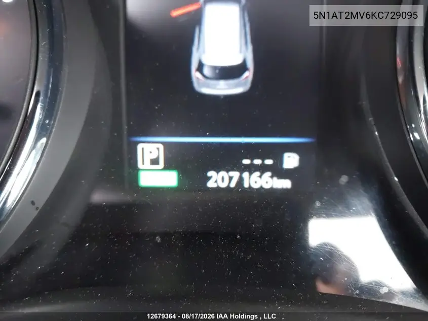 2019 NISSAN ROGUE VIN 5N1AT2MV6KC729095 — фото 16