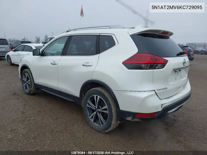 2019 NISSAN ROGUE VIN 5N1AT2MV6KC729095 — фото 3