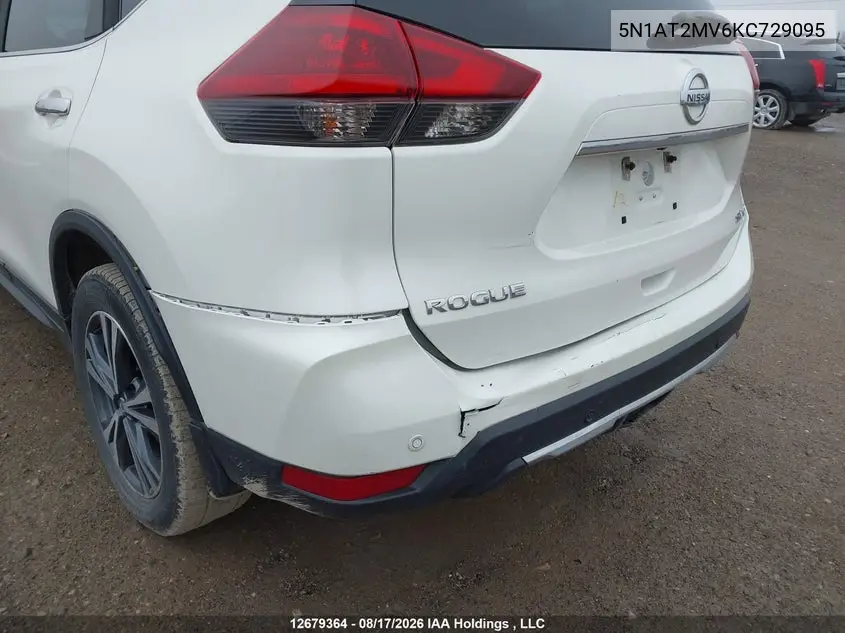 2019 NISSAN ROGUE VIN 5N1AT2MV6KC729095 — фото 6