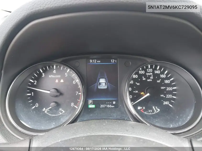 2019 NISSAN ROGUE VIN 5N1AT2MV6KC729095 — фото 7