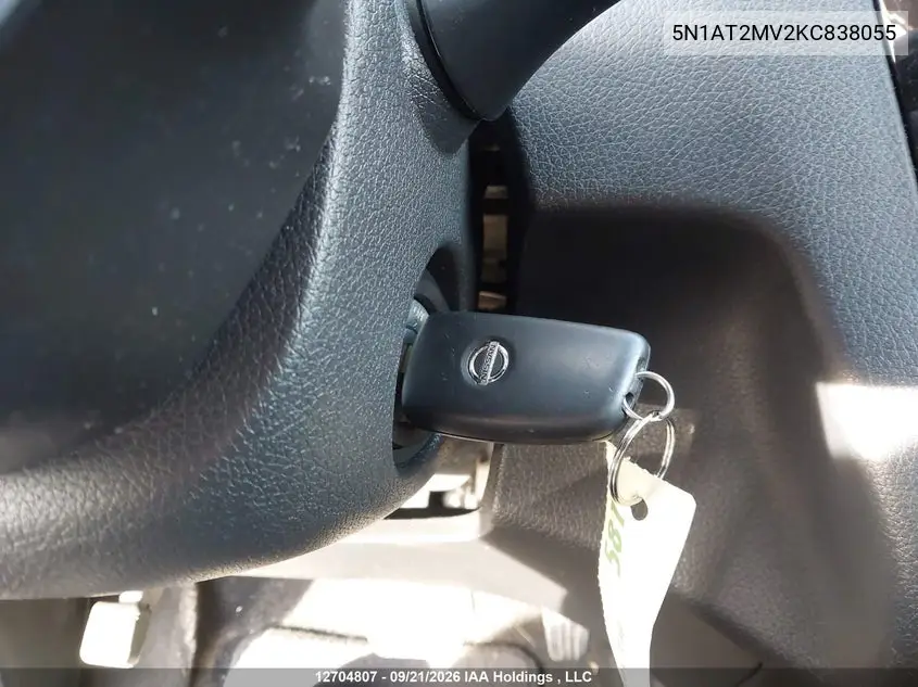 2019 NISSAN ROGUE VIN 5N1AT2MV2KC838055 — фото 11