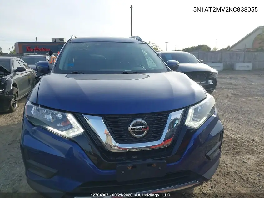 2019 NISSAN ROGUE VIN 5N1AT2MV2KC838055 — фото 12