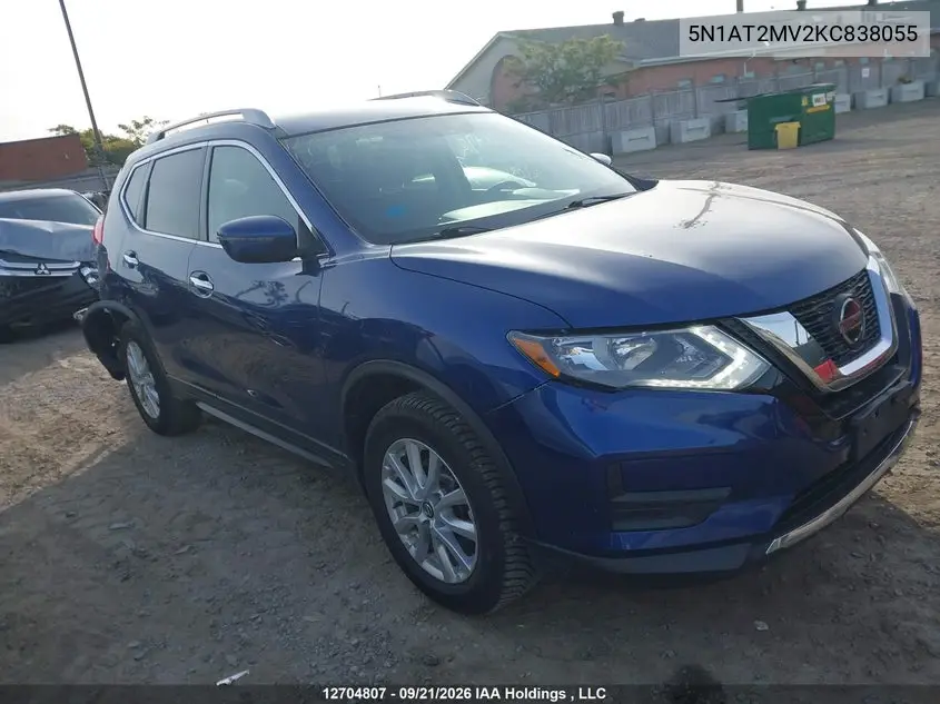 2019 NISSAN ROGUE VIN 5N1AT2MV2KC838055 — фото 13
