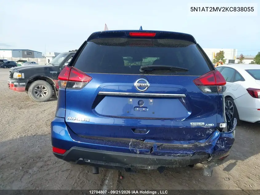 2019 NISSAN ROGUE VIN 5N1AT2MV2KC838055 — фото 16