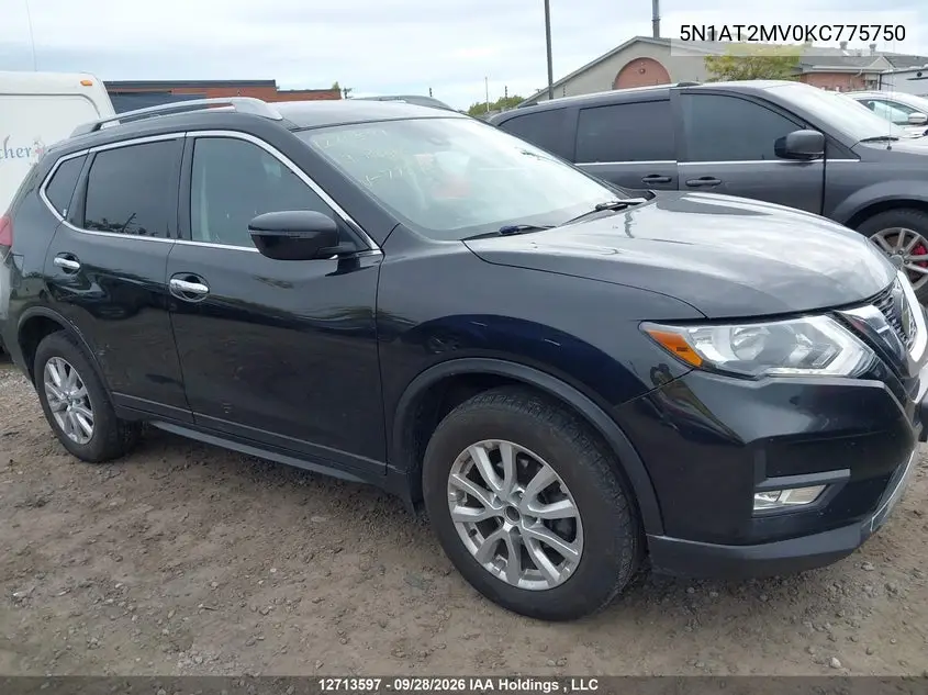 2019 NISSAN ROGUE VIN 5N1AT2MV0KC775750 — фото 13
