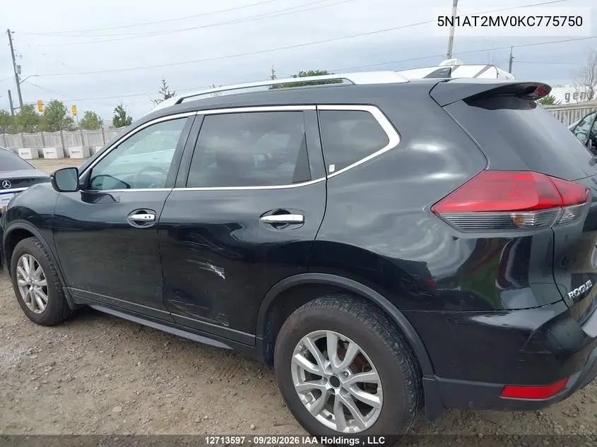 2019 NISSAN ROGUE VIN 5N1AT2MV0KC775750 — фото 14